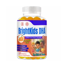 Omega Kids Brain Booster Gummies, Vitamin for Kid Focus & Memory Brain Health60G