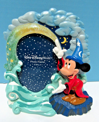 DISNEY WORLD'S MICKEY MOUSE FANTASIA SORCERER'S APPRENTICE 3-D PICTURE FRAME