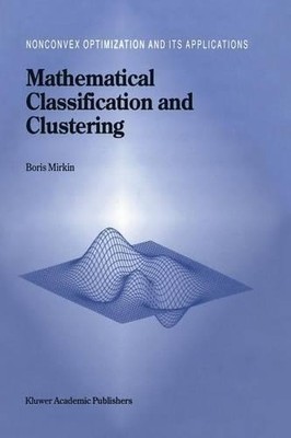 Mathematische Klassifikation und Clustering - 9781461380573