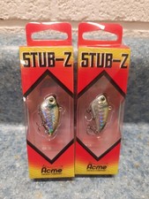 2 Acme Stub-Z 12SZ/BR 1.25" 3/16oz Buddy Ruff Color!  