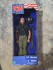 GI Joe U.S. Marshal 12" Action Figure 2002 Hasbro New Sealed Rare