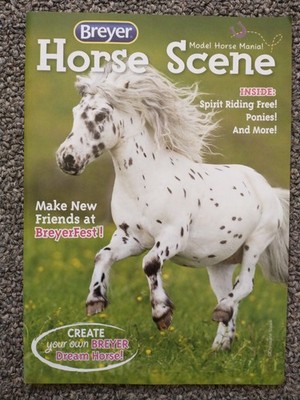 Breyer Horse Scene 2018 Box Brochure  (33 pages) 5'' x 7''
