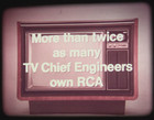 16mm Film RCA XL100 Color TV Commercial 1970s Chief Engineers Testimonial Ad — photo 5
