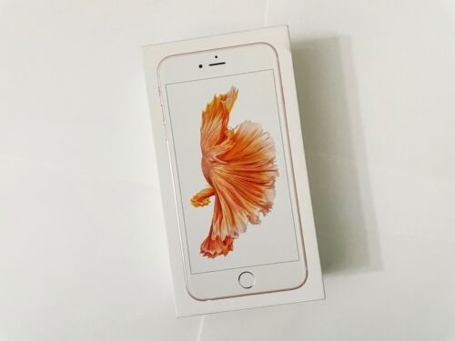 CAJA DE VENTA VACÍA SOLAMENTE Apple iPhone 6S Oro Rosa 16GB - Imagen 1 de 8