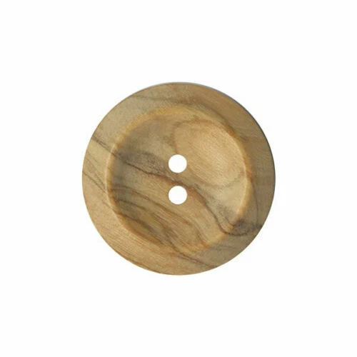 Bella Buttons - 2 Hole Wooden Button Pack Of 10 - Choose Your Size