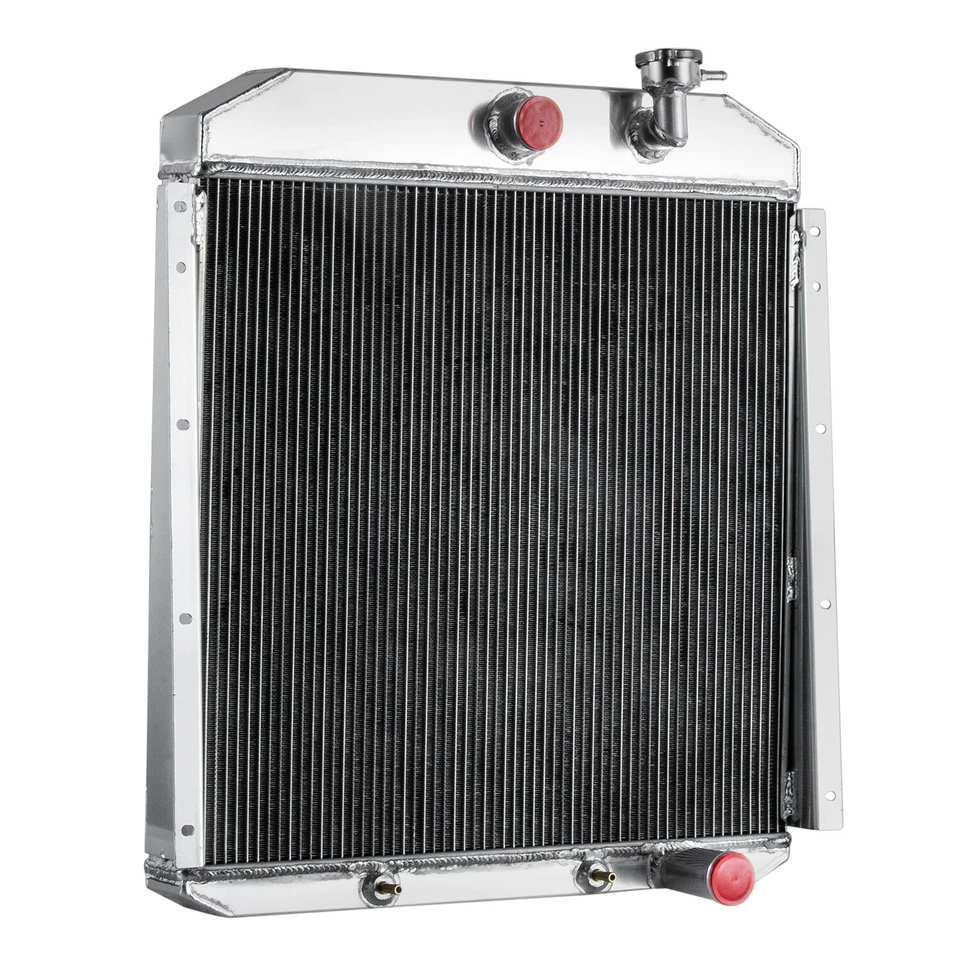3 Row Aluminum Radiator For 1955-1959 1956 GMC Truck 4.4 5.2 5.3L 5.7 6.1L Foto 4 de 4