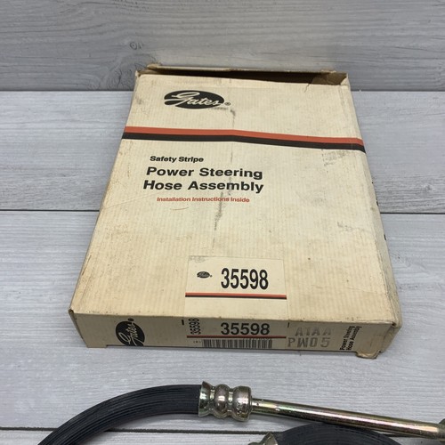 Gates Renault Alliance Encore Power Steering Hose 1983-1988 Part#: 35598. Z24 - Picture 4 of 4