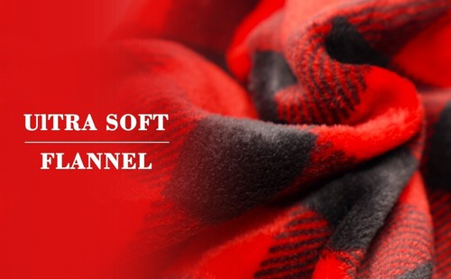 Hundepullover Hoodie warm Flanell Sweatshirt Thermo Büffel kariert Wintermantel - Bild 16 von 17