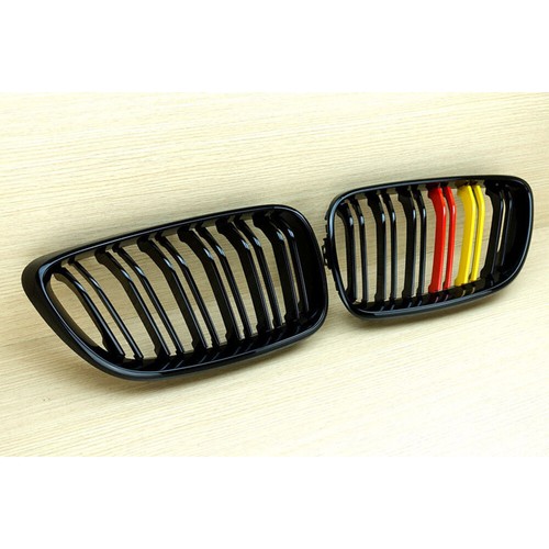 G Color + Glossy Black For BMW 2-Series F22 F23 F87 M2 Type Front Grille Grill - Picture 3 of 7