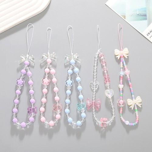 Bracelet Mobile Téléphone Charm Perles Chaîne Mode Bijoutier Anti-Perte Téléphone Cordon - Photo 22/51