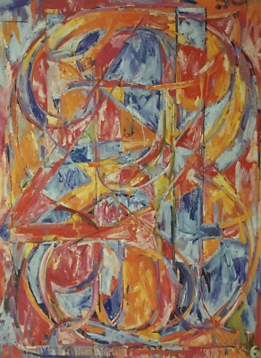 Jasper Johns Zero Through Nine Custom Framed Print | eBay