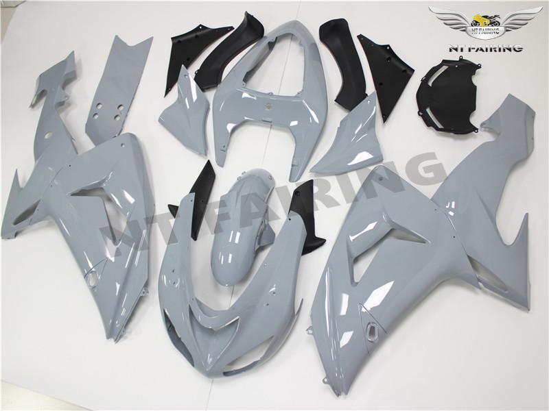 NTB Gray Fairing Fit for Kawasaki Ninja 2006-2007 ZX10R Injection