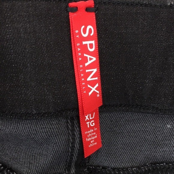 Spanx By Sara Blakeley Jeggings Womens XL Black D… - image 6