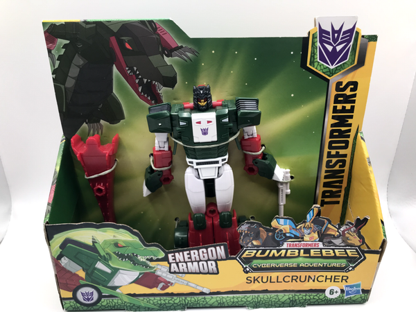 Hasbro Transformers Bumblebee Cyberverse Adventures | Skullcruncher | Decepticon-image