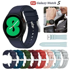 No Gap Silicone Watch Band Strap For Samsung Galaxy Watch 4 5 6 7 40/44/43/47mm