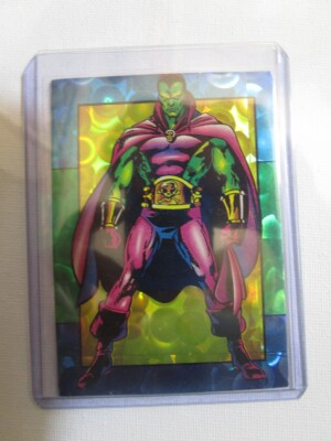 Silver Surfer 1992 Marvel Comic Images Prism Trading Card #41 Destroyer 