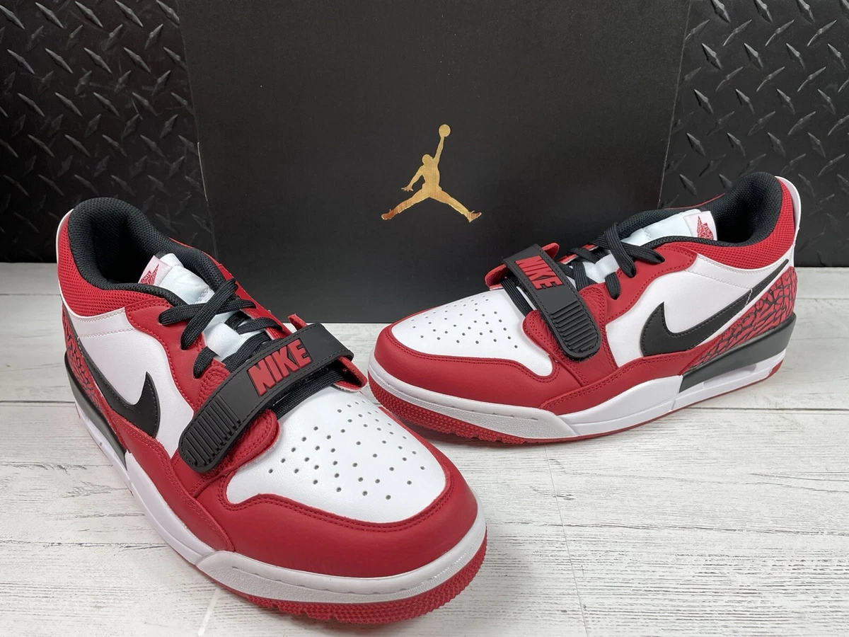 Air Jordan Legacy 312 Low Chicago White Black Gym Red 2022 Men s Size 11