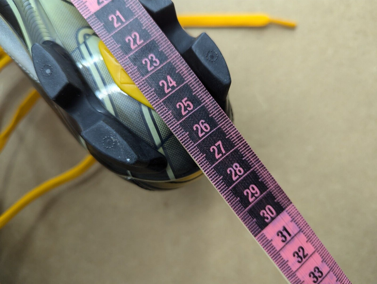 Scarpe Vintage Lotto Sheva Speed FG 3F Uomo US Taglia 41 Calcio Calcio Giallo Grigio