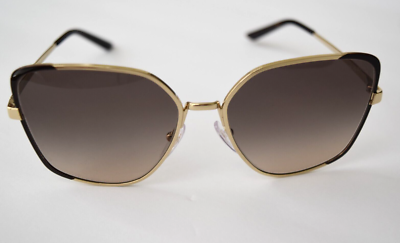 Prada Authentic Gold Brown SPR60X KOF-3D0 59-16-140