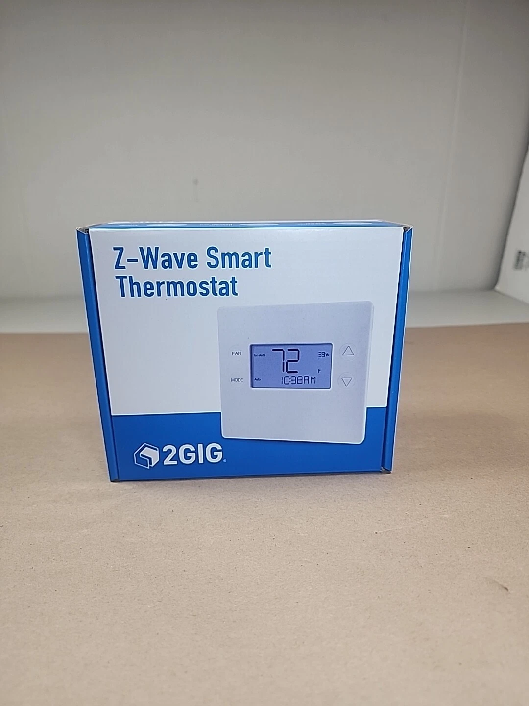 2gig Z-Wave 700 Smart Programmable Thermostat 2GIG-STZ-1 New Sealed