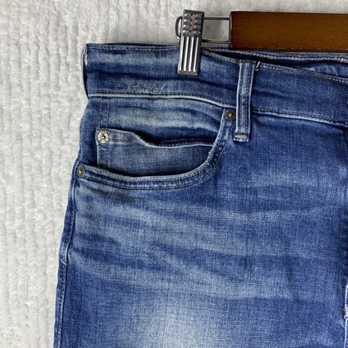 Vtg True Religion Denim Jeans Geno Relaxed Slim Size Mens 33 Actual 36/28 - Picture 4 of 18