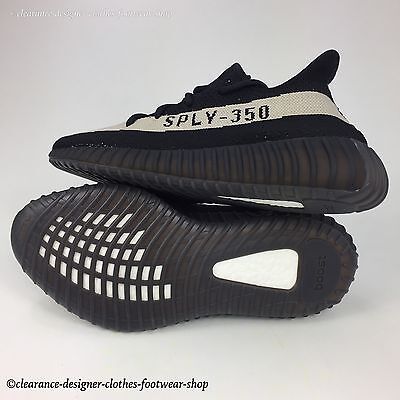 ADIDAS YEEZY BOOST 350 V2 TRAINERS in BLACK & WHITE OREO ADIDAS YEEZY BOOST 350 V2 TRAINERS in BLACK & WHITE OREO