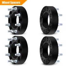 4x 2'' 8x180 to 8x180 14x1.5 Studs For Chevrolet GMC Sierra Wheel Spacers