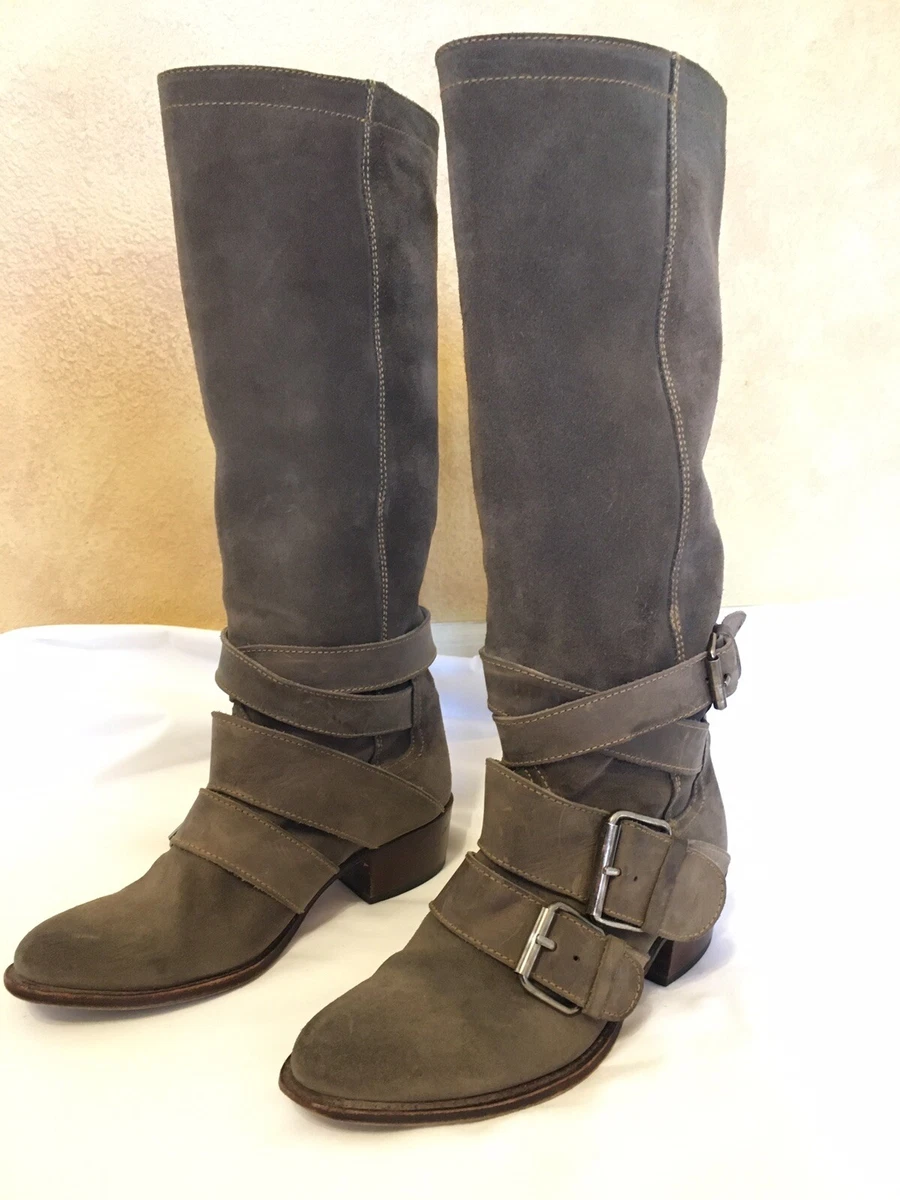 SENDRA Boots DEBORA 8692 Distressed Sz 6.5 Made in Spain NICE