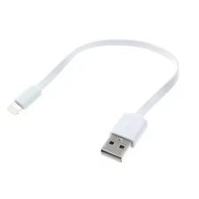 For iPhone 11 12 13 PRO MAX XS SE - SHORT USB CABLE CHARGER CORD POWER WIRE FAST