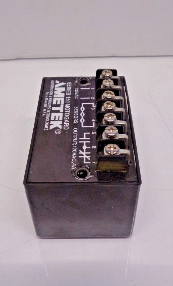 GEMCO RELIANCE AMETEK 150101 604944006A SERIES 150 120 V 4 A MOTOGARD - Image 2 of 4