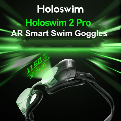 Gafas de natación inteligentes Holoswim 2 Pro Professional AR gafas de natación antiniebla - Imagen 3 de 8