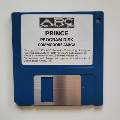   1 Floppy PRINCE   Commodore Amiga 500 1200 2000  