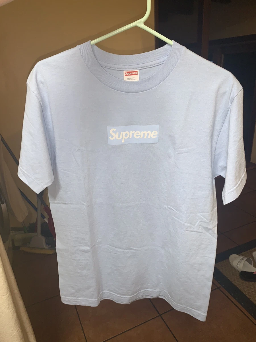 Supreme Tonal Sky Blue Box Logo 2004 Large eBay