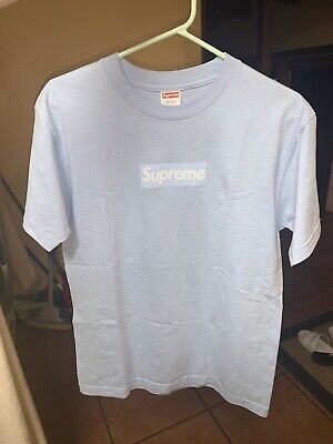 Supreme Tonal Sky Blue Box Logo 2004 Large | eBay