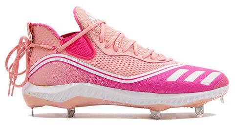 Adidas Icon Bounce Baseball Cleats Breast Cancer Awareness  display picture 3