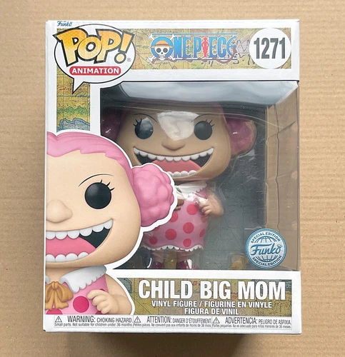 Funko Pop One Piece Child Big Mom 6" #1271 + Free Protector