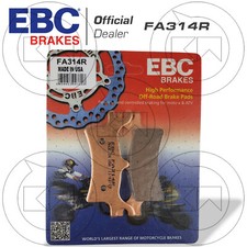 BREMSBELÄGE Hinten EBC Sinter FA314R Polaris Atv Magnum 500 2002-2003