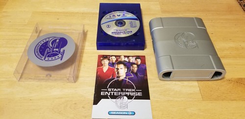 Star Trek: Enterprise 29-Disc Complete Series DVD Set Seasons 1-4 Gray Hard Case - Picture 5 of 11