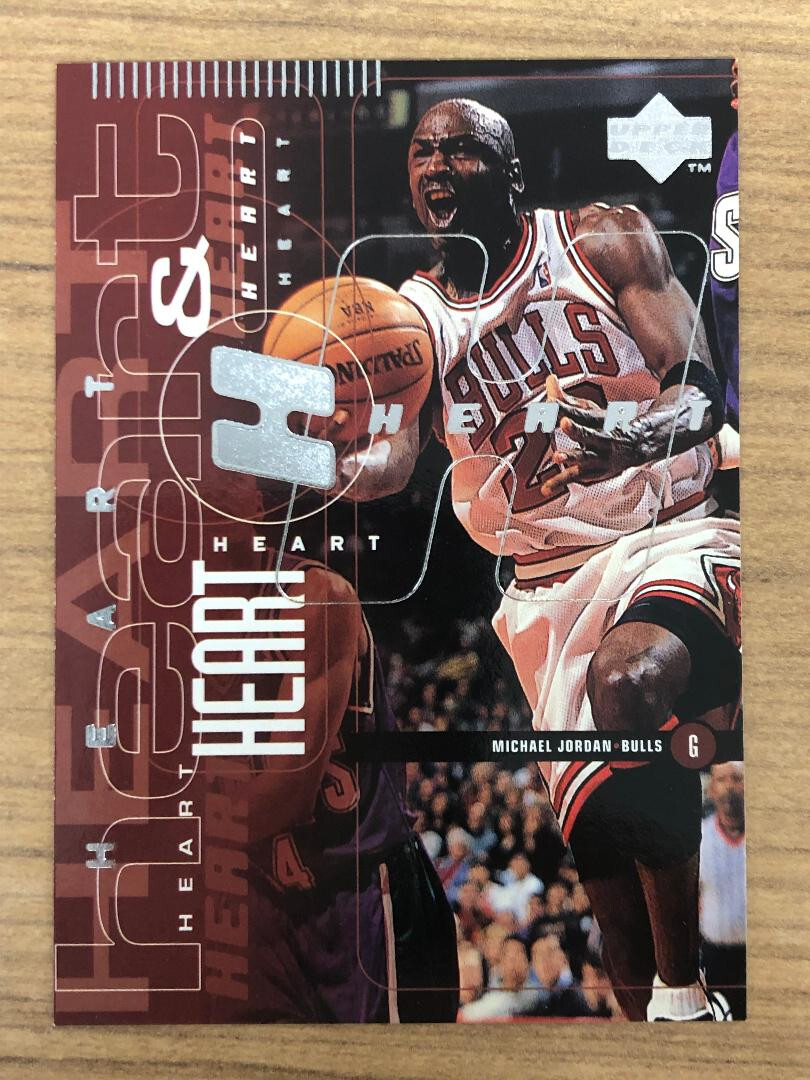 1998-99  Upper Deck Heart & Soul  MICHAEL JORDAN #26 Chicago Bulls