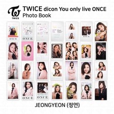 Libro de fotos de tarjetas postales DOS VECES X dicon You Only Live ONE Jeongyeon KPOP K-POP