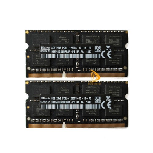 16GB (2x8GB) SK Hynix DDR3 1600MHz RAM | PC3-12800 240-Pin DIMM