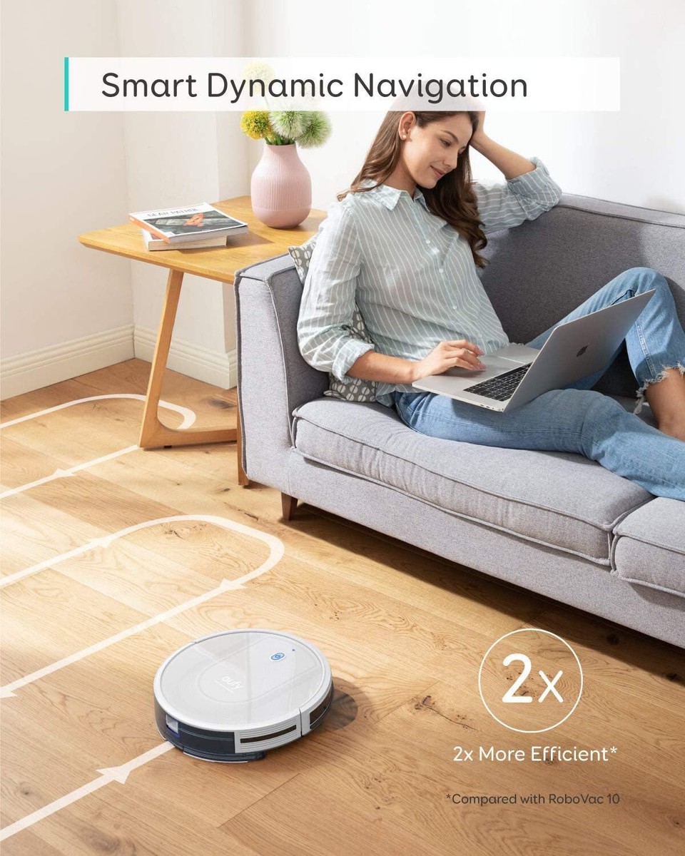 eufy by Anker RoboVac G10 Hybrid Robotic Vacuum Cleaner 2-in