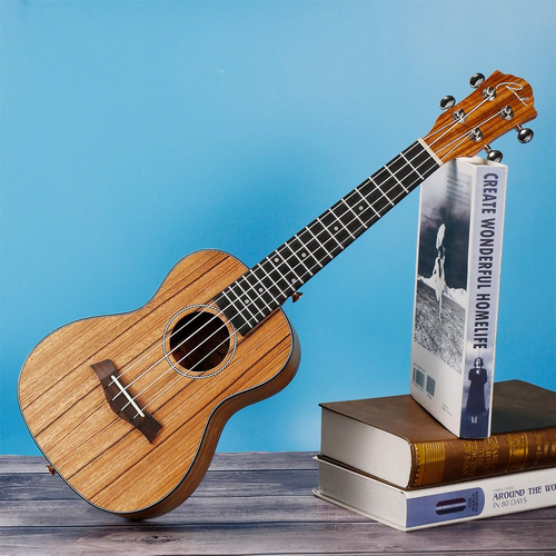 Concert Ukulele 23 Inch Professional Learn to Play Beginner Ukelele with 12 Onli - Picture 5 of 8