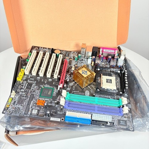 MSI 865PE Neo2-P Mainboard P4 ATX PC Board Top Zustand Originalverpackt