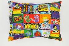 Travel Pillow Case School Kids -Cotton-Toddlers Pillow Case MORE SIZES AVAILABLE