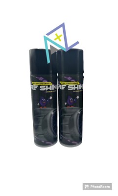 Uvita Tire Shine Extra Gloss Cans 14oz each Shines and protect (2 Bottle)