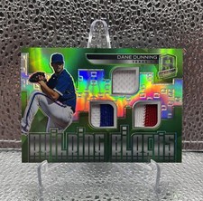 2021 Panini Spectra Building Blocks Materials Neon Green Dane Dunning 1/25 BB-DD