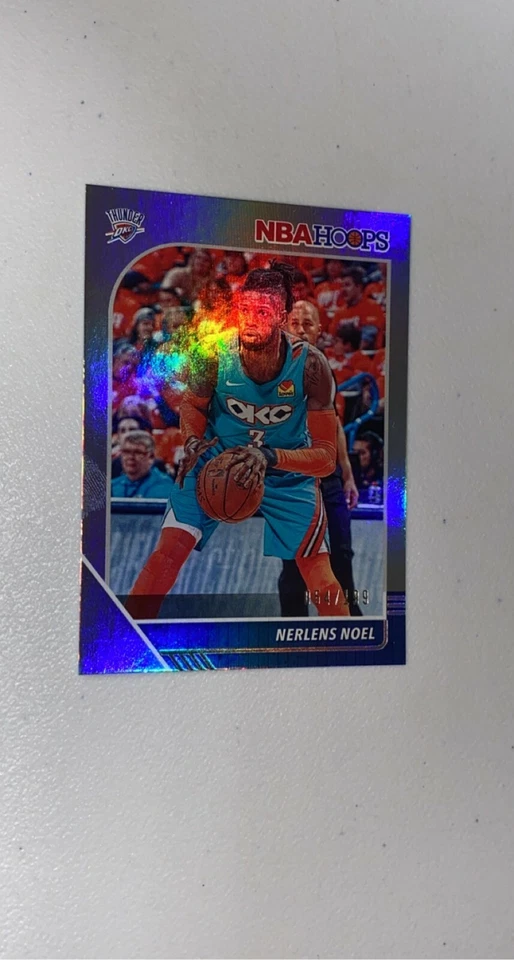 2019-20 NBA Hoops Premium Stock Nerlens Noel Silver /199 #108 - Image 3 of 4