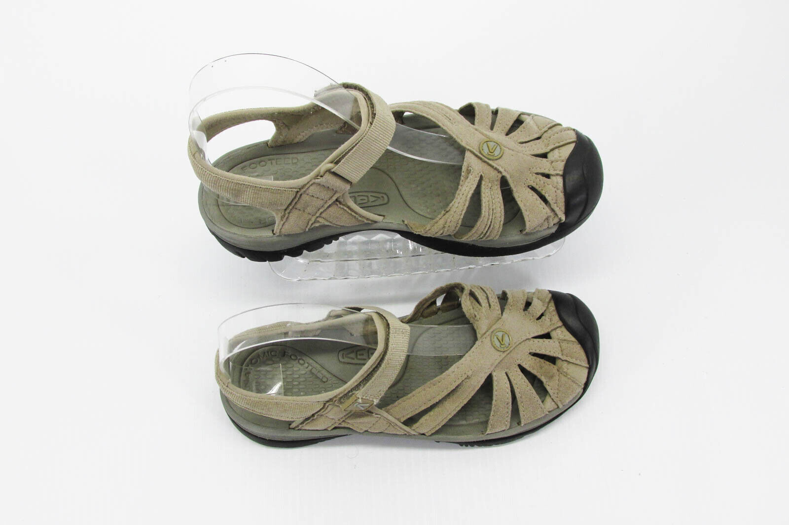 Keen scarpa sandalo donna rosa taglia 7M marrone cinturino alla caviglia sandalo us