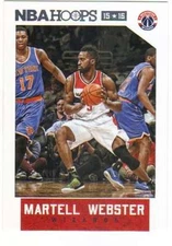 2015-16 Panini NBA Hoops Red Back Parallel #154 Martell Webster Wizards